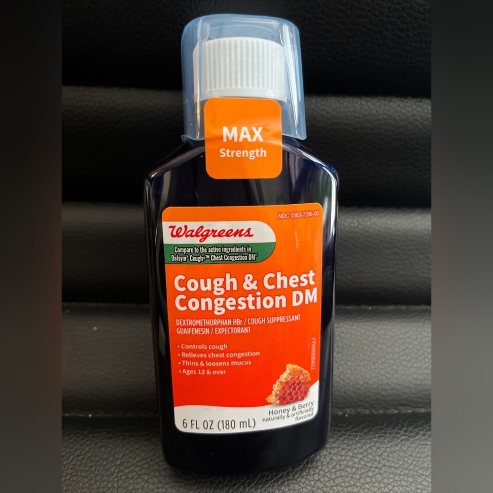 Walgreens cough & congestion dm